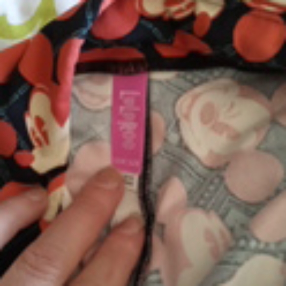 Lularoe OS Mickey leggings - Picture 2 of 2